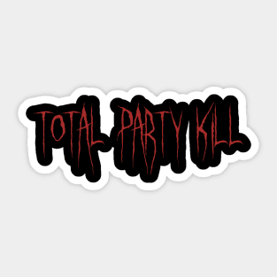 DND Total Party Kill Sticker